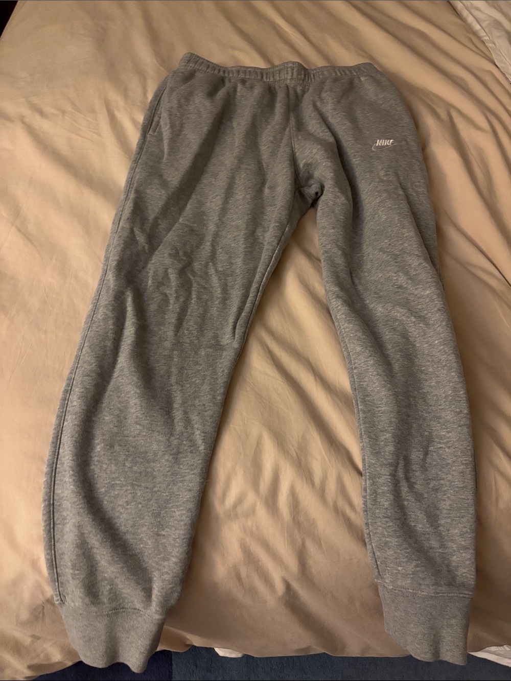 Nike Gray Fleece Joggers